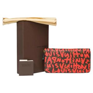 LOUIS VUITTON Collector Stephen Sprouse Graffiti Orange Zippy Wallet, GHW - Size: Amazing​ ​Collector's​ ​Wallet​ ​and​ ​highly​ ​sought​ ​after​ ​Louis​ ​Vuitton​ ​Zippy​ ​Graffiti​ ​limited​ ​edition​ ​from​ ​by​ ​Stephen​ ​Sprouse​ ​in​ ​monogram​ ​can