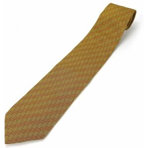 Fendi Necktie Silk Green Orange Men's