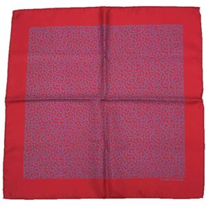 Hermes Petit Carre Pocket Square Scarf Muffler POCHETTE TWILL Fish 100% Silk Rose Neckerchief Bandana Men's Women's