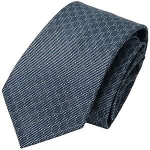 Gucci Tie Men's Micro GG Silk Blue