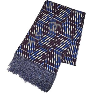 Chanel Cocomark Muffler Cashmere 08A P34344 Purple Blue Ladies Men's