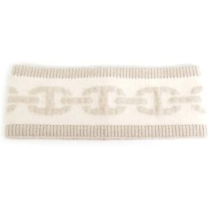 Hermes Headband Chaine d'Ancre Cashmere Beige Women's r9977f