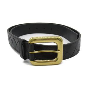 Bottega Veneta Intrecciato belt Black Calfskin [cowhide] 734910V2Q81101985