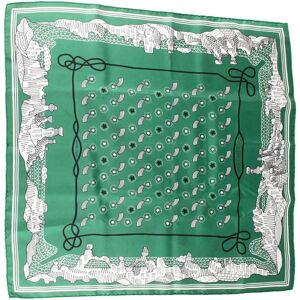 HERMES Silk handkerchief - Size: 55 cm x 55 cmMeasurements (CM): 55 cm x 55 cmThis item has been used and may have some minor flaws. Before purchasing, please refer to the images for the exact condition of the item.