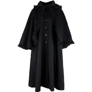 YSL SAINT LAURENT Yves Saint Laurent Vintage Hooded Cape Coat