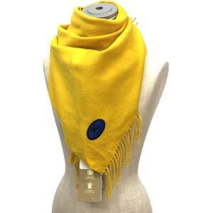 BURBERRYs  Cashmere Muffler Triangle Yellow Unisex