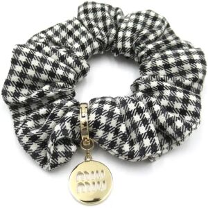 Miu Miu Shush Black White wool 5IF0632F9HF0967