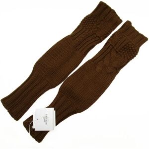 Hermes arm warmer cashmere brown