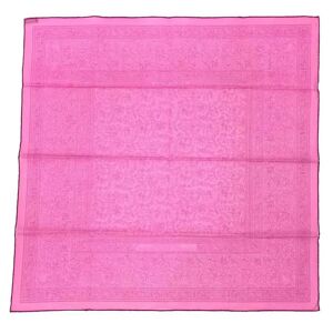 Hermes Carre 65 Handkerchief Bandana 100% Cotton CHASSE EN INDE Indian Hunting Pocket Neckerchief Pink Purple aq9338