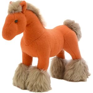 Hermes Hermie PPM Horse Plush Cashmere Polyester Orange