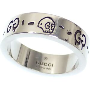 Gucci Ghost Ring Men's SV925 No. 16 #17 7.5g Silver