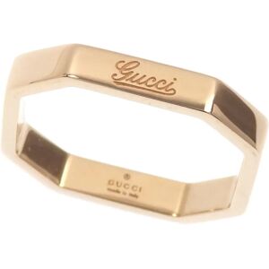 Gucci Octagonal Ring Women's K18PG No. 8 3.0g 18K Pink Gold 750