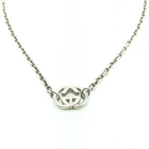 Gucci Interlocking G Necklace Silver 925