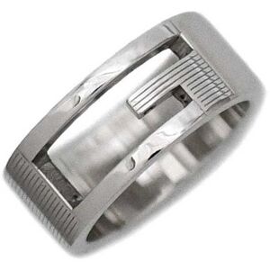 Gucci Ring Silver No. 9.5 Ag 925  G Cut Women's