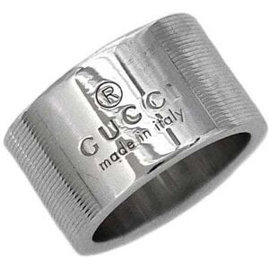 Gucci Ring Silver No. 11 925  Trademark Fashion Accessory