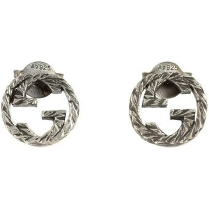 Gucci Interlocking G Silver Earrings Ag925 Accessories Jewelry Made in Italy