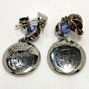 Gucci Blind For Love Stud Earring Cat Motif Earrings Ag925 502106 IT9TAZIRKQE8 RM3635D