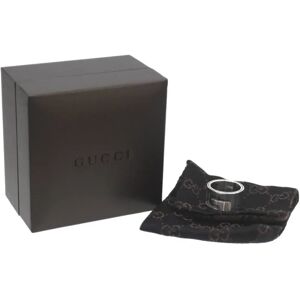 Gucci Branded G Ring Silver SV925 No. 10 11.4g