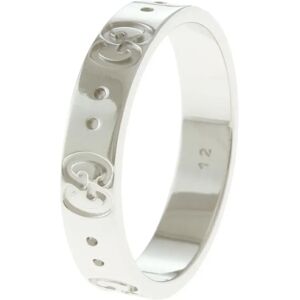 Gucci Ring No. 11.5 18K K18 White Gold Ladies