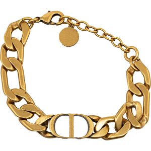 Christian Dior Logo Charm Bracelet Costume Bracelet