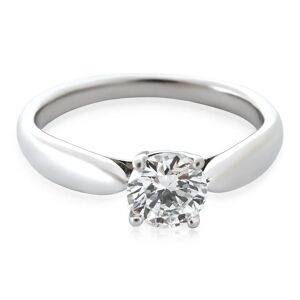 TIFFANY & CO. Harmony Engagement Ring in Platinum F VVS2 0.57 CTW