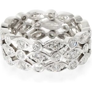 TIFFANY & CO. Three Row Jazz Ring in Platinum 1.2 CTW