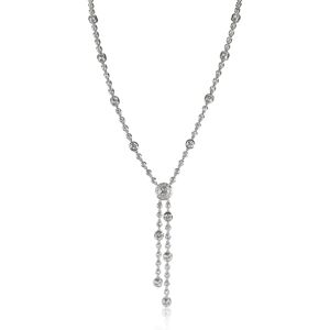 TIFFANY & CO. Circlet Necklace in Platinum 4.05 CTW