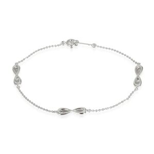 TIFFANY & CO. Infinity 3 Stations Bracelet in Sterling Silver