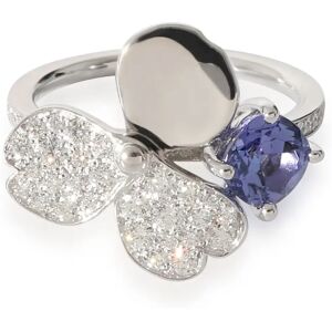 TIFFANY & CO. Paper Flowers Tanzanite Fashion Ring in Platinum 0.3 CTW