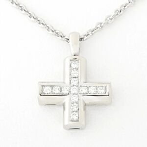 Bulgari Green Cross Necklace E-151089 Price reduction