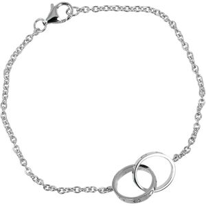 Cartier Baby Love Bracelet, 15.5cm wrist, K18 WG, white gold, approx. 4.06g, I132124050