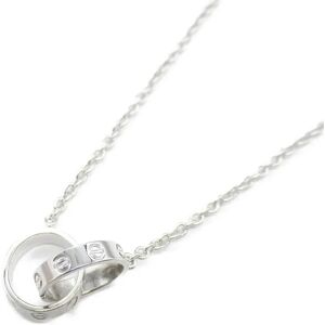 Cartier Baby Love Necklace Necklace Silver K18WG[WhiteGold] Silver