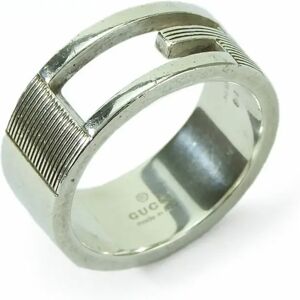 Gucci Rings, Silver 925, Approx. 7.5g, Silver, Women's, Men's,