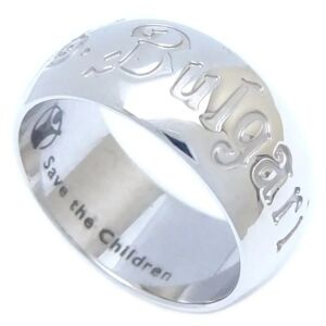 Bulgari Save the Children Ring #60 Silver 925 291379