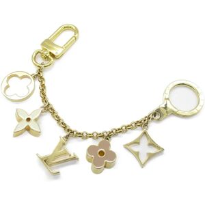 LOUIS VUITTON Key ring Gold Gold Plated M65111