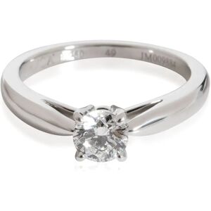 VAN CLEEF & ARPELS Diamond Engagement Ring in Platinum E-F VVS2 0.4 CTW