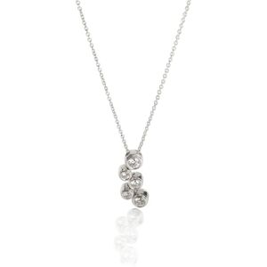 TIFFANY & CO. Diamond Bubble Pendant in Platinum 0.5 CTW