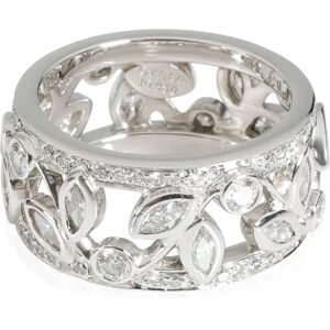 TIFFANY & CO. Vine 8.8 mm Wide Diamond Band in Platinum 1.25 CTW