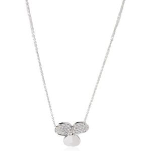 TIFFANY & CO. Paper Flowers Necklace in Platinum 0.33 ctw