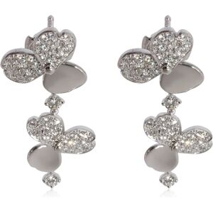 TIFFANY & CO. Paper Flowers Diamond Earrings in 950 Platinum 1.02 CTW