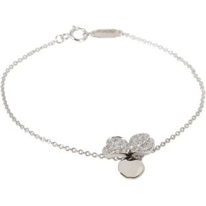 TIFFANY & CO. Paper Flowers Diamond Bracelet in 950 Platinum 0.17 CTW