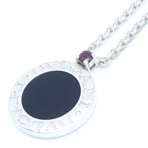 Bulgari  Necklace Save the Children 10th Anniversary Onyx Silver 925 290450