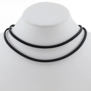 Hermes Lanieres Choker 500329M-05 Leather Black Approx. 6.5g Unisex H220823047