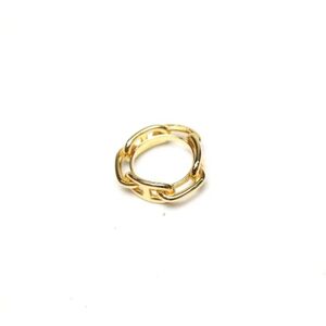 Hermes Chaine d'Ancre Scarf Accessories Ring  Gold