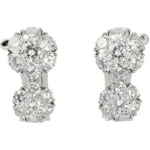 VAN CLEEF & ARPELS Fleurette PT950 Earrings