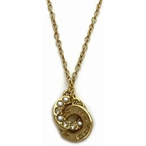 COACH Double Circle Necklace Brand Accessories Women's