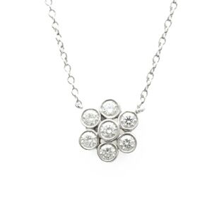 Tiffany & Co. TIFFANY Garden Flower Platinum Diamond Men,Women Fashion Pendant [Silver]