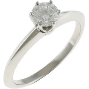 TIFFANY & Co. Solitaire Rings No. 10 Diamond Ladies