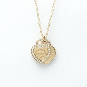 Tiffany & Co. TIFFANY Return To  Pink Gold [18K] Diamond Men,Women Fashion Pendant Necklace [Pink Gold]