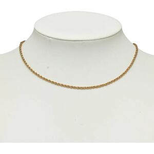 Christian Dior Dior Chain Necklace Gold Plated Ladies